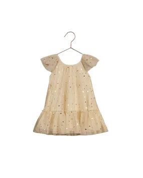 Girls Dresses | Edie Dress- Champagne Stars | Noralee