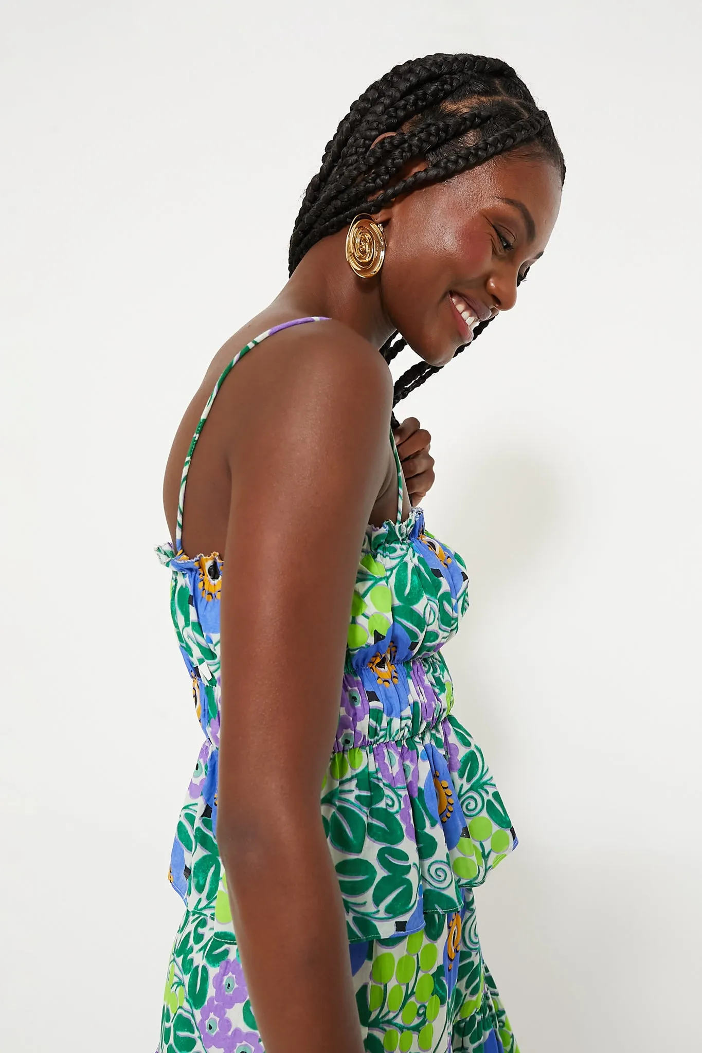 Gold Cassia Earring