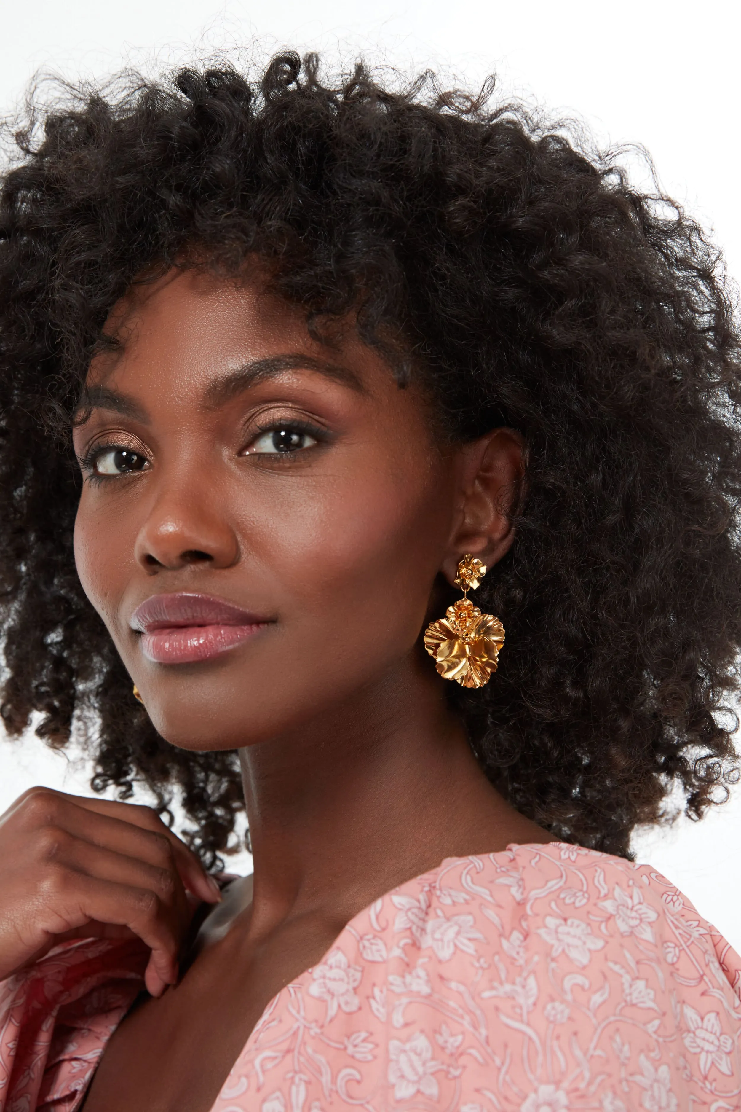 Gold Samara Earrings