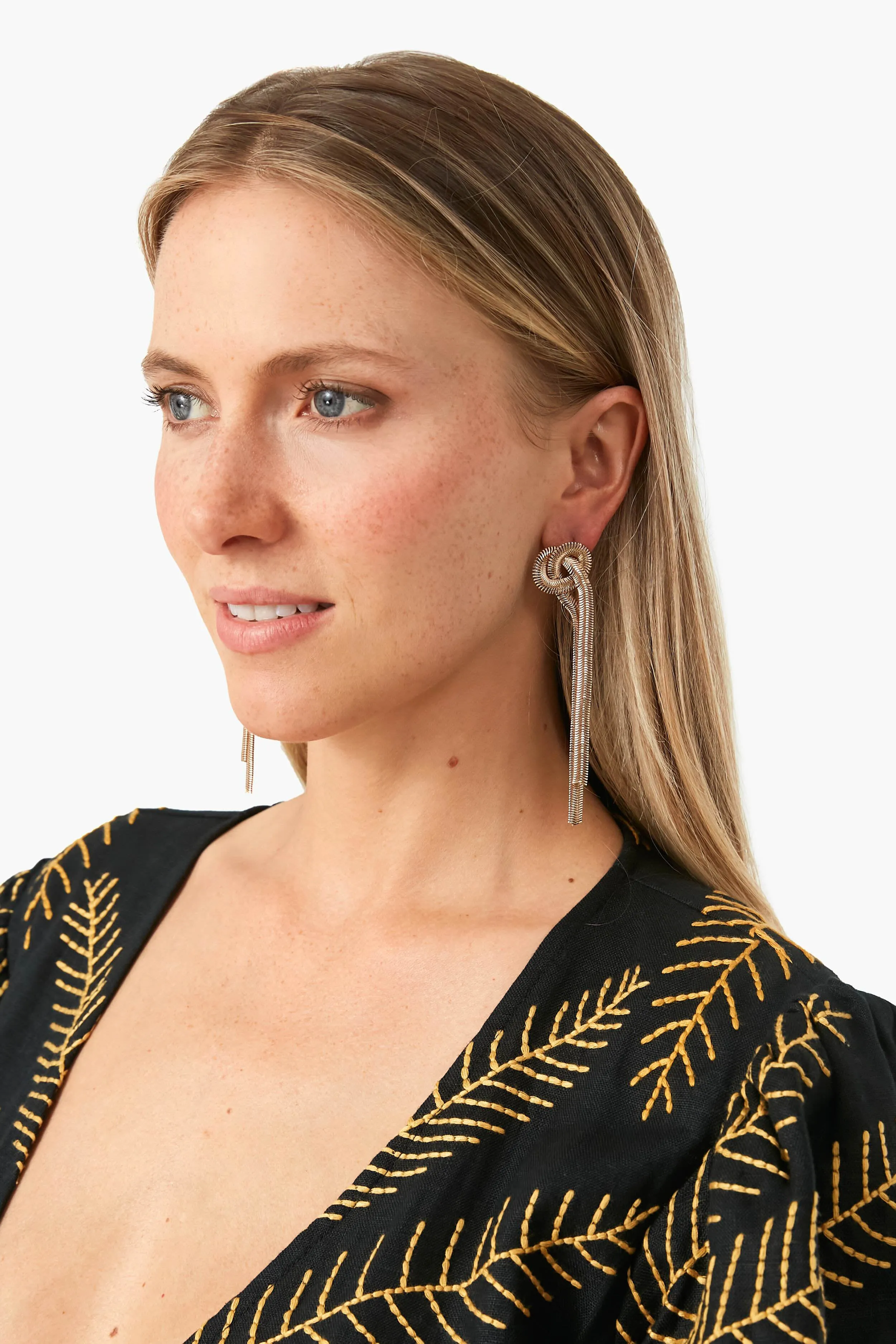 Gold Zach Earrings