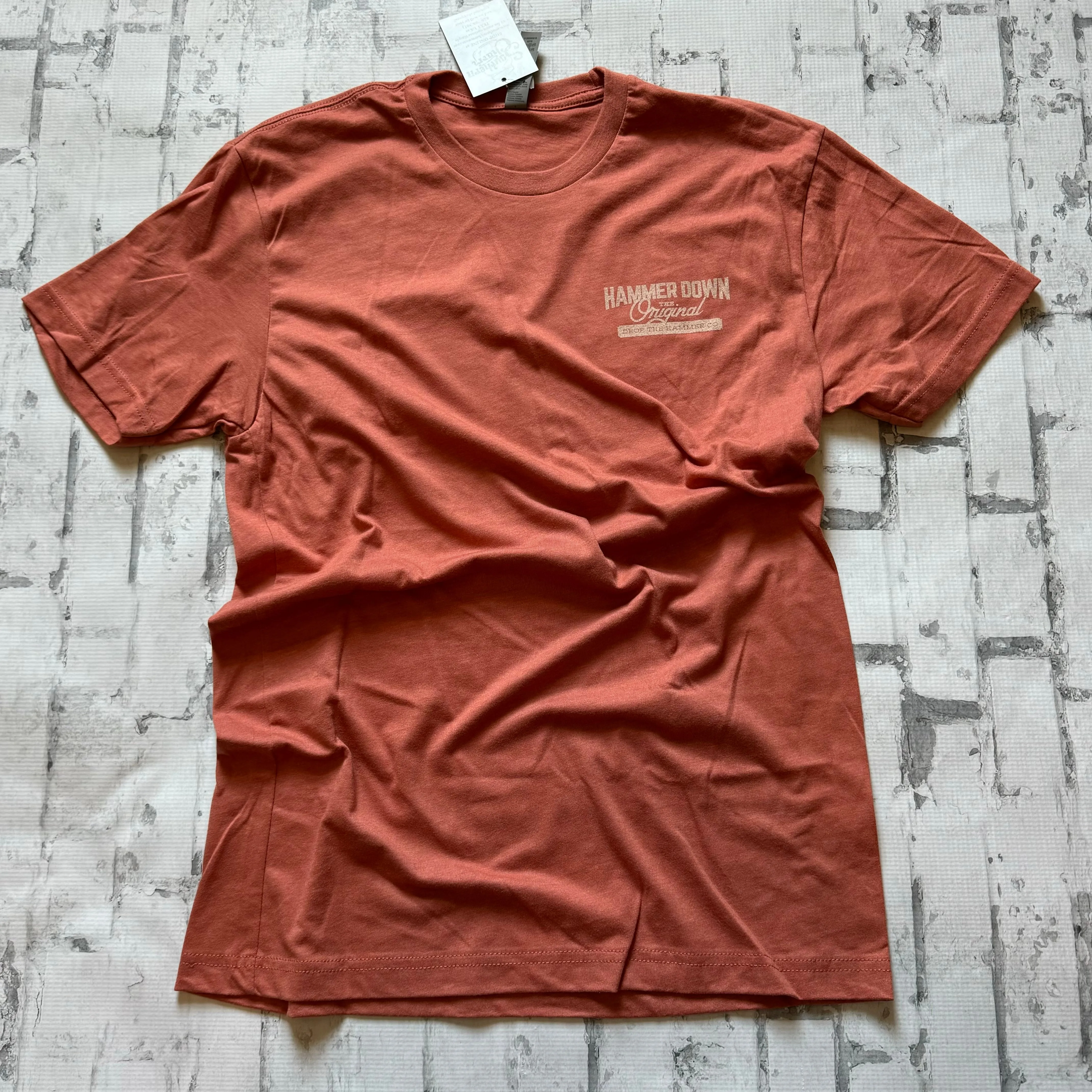 Hammer Down "OG DTH” Short Sleeve T-shirt - Coral