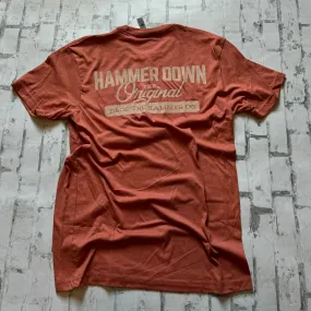 Hammer Down "OG DTH” Short Sleeve T-shirt - Coral