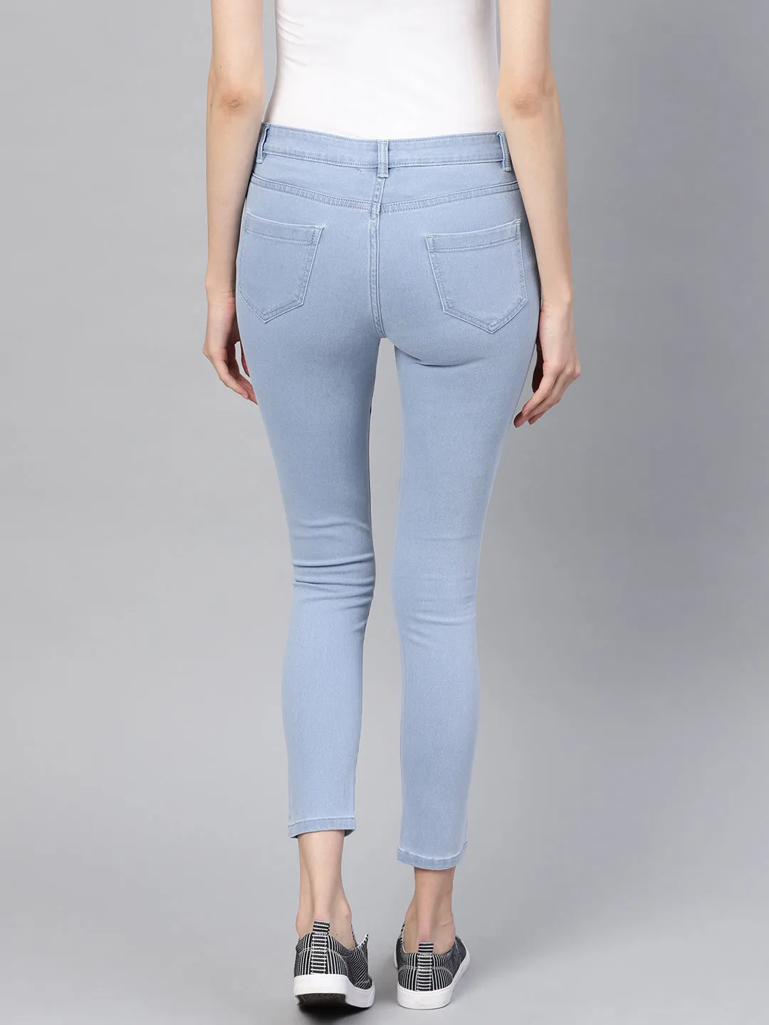 Ice Blue Cropped Jeans (Same As 0005)