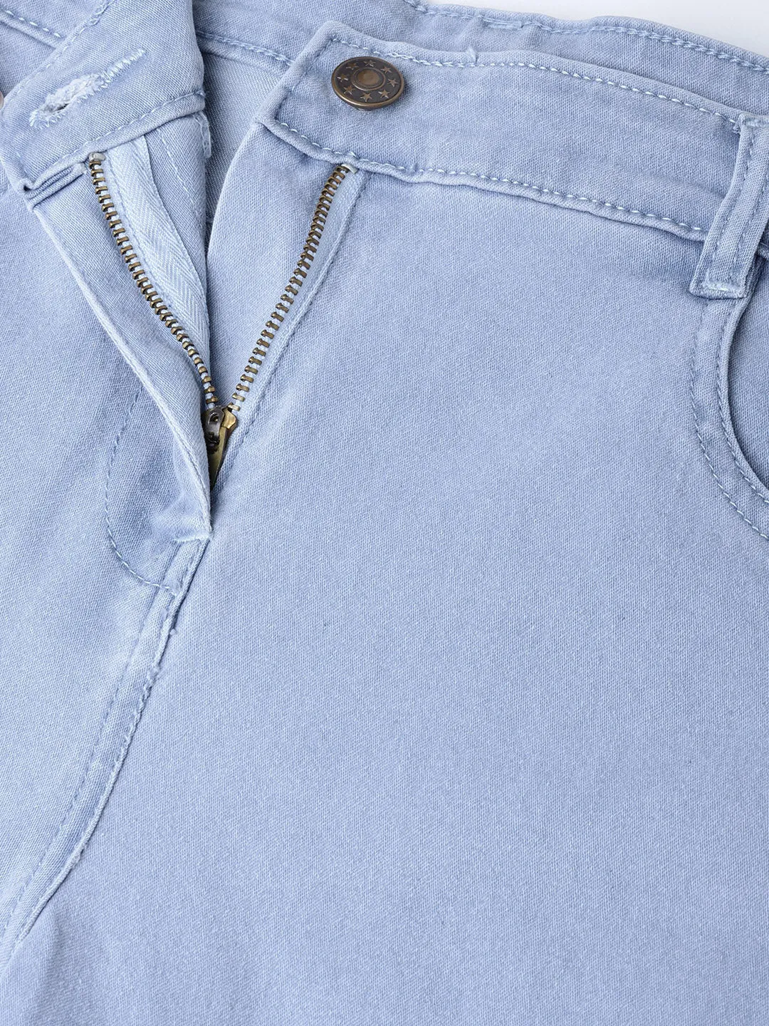 Ice Blue Cropped Jeans (Same As 0005)