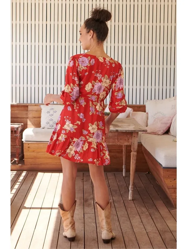 JAASE Aiko Print Faith Mini Dress