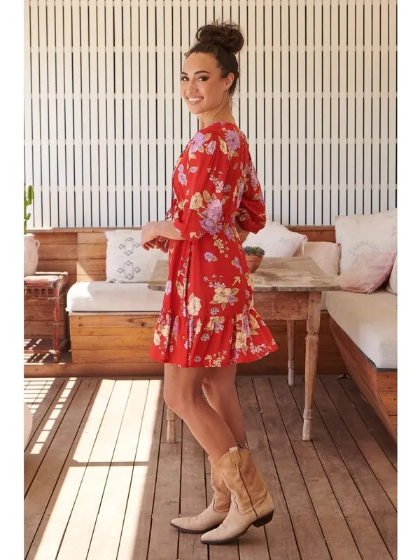 JAASE Aiko Print Faith Mini Dress