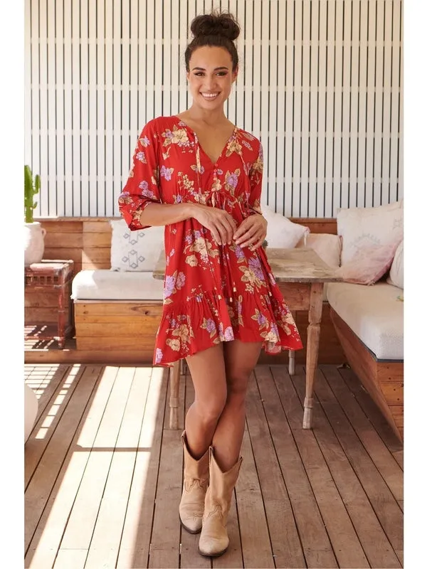 JAASE Aiko Print Faith Mini Dress