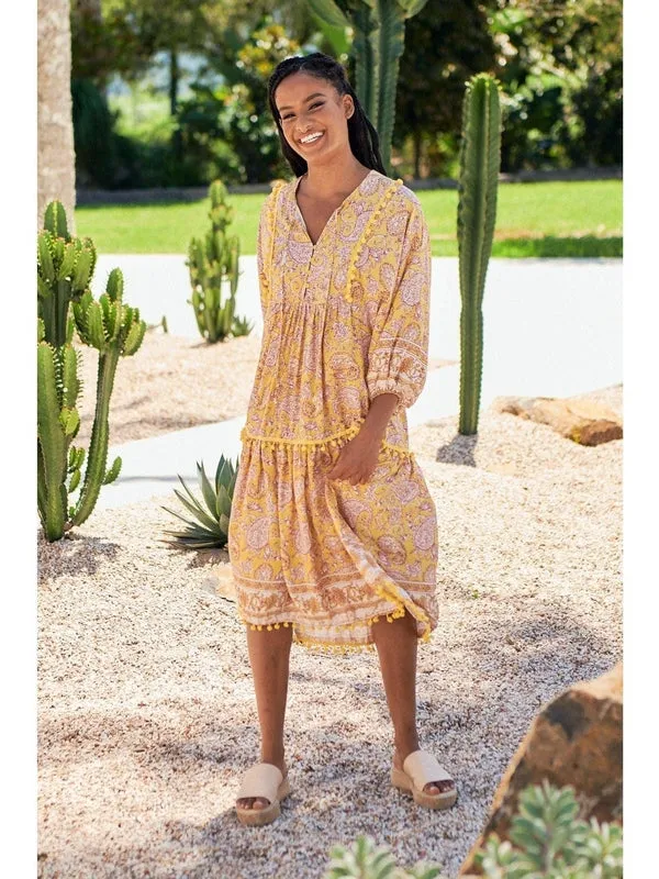 JAASE Elodie Print Jasmine Midi Dress