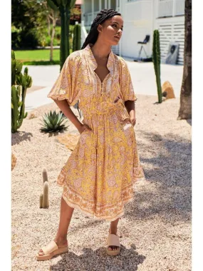 JAASE Elodie Print Jasmine Midi Dress