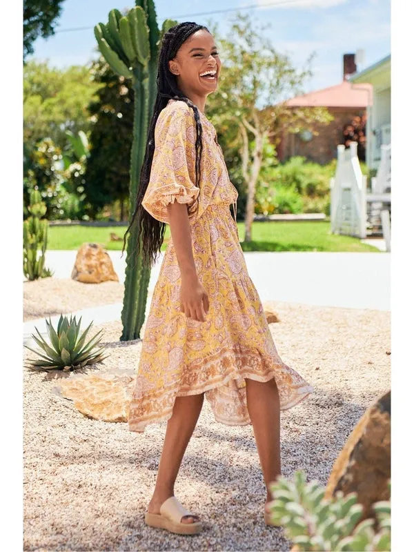 JAASE Elodie Print Jasmine Midi Dress