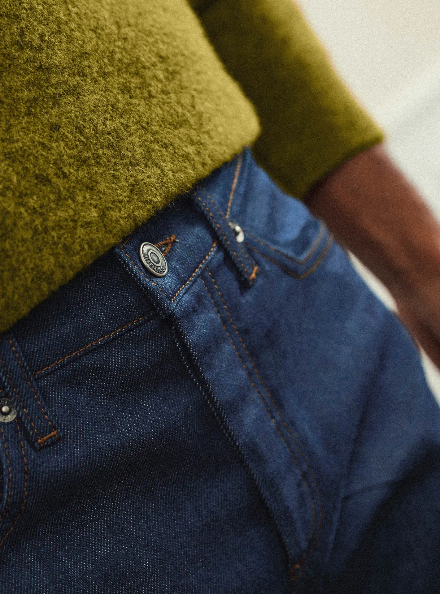 Jean Ajusté Leo Denim Brut