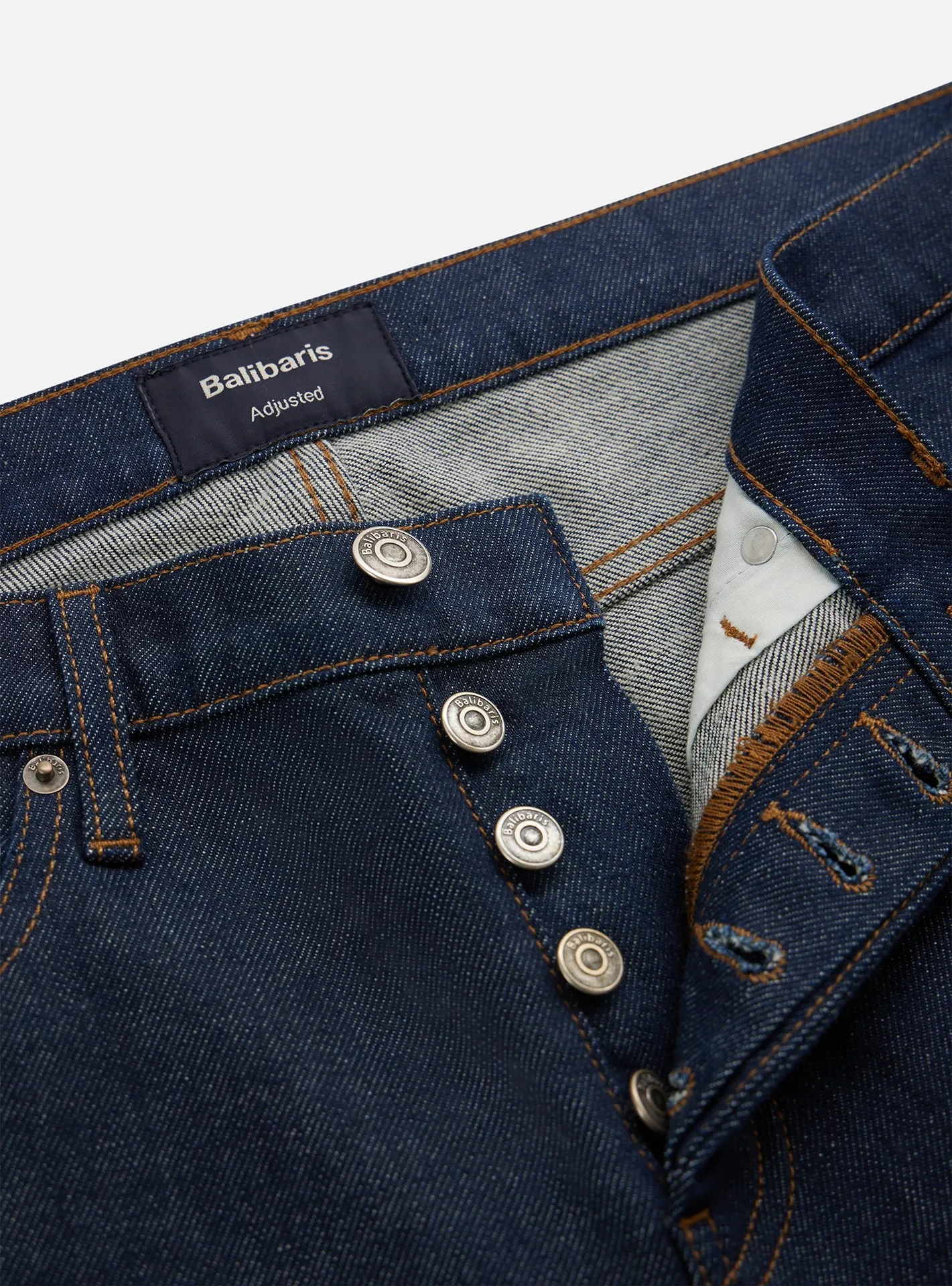 Jean Ajusté Leo Denim Brut