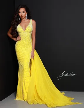 Johnathan Kayne Cape 2S Pageant Formal Wear Detachable SILK Chiffon Cape