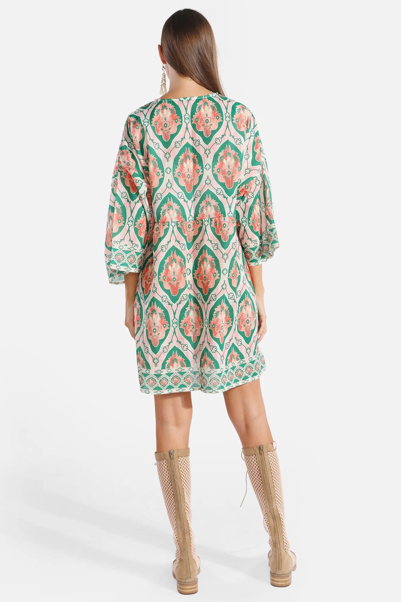 JP5107 Genesis Abstract Cover Up Dress