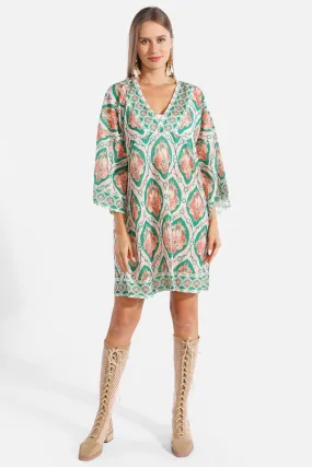 JP5107 Genesis Abstract Cover Up Dress