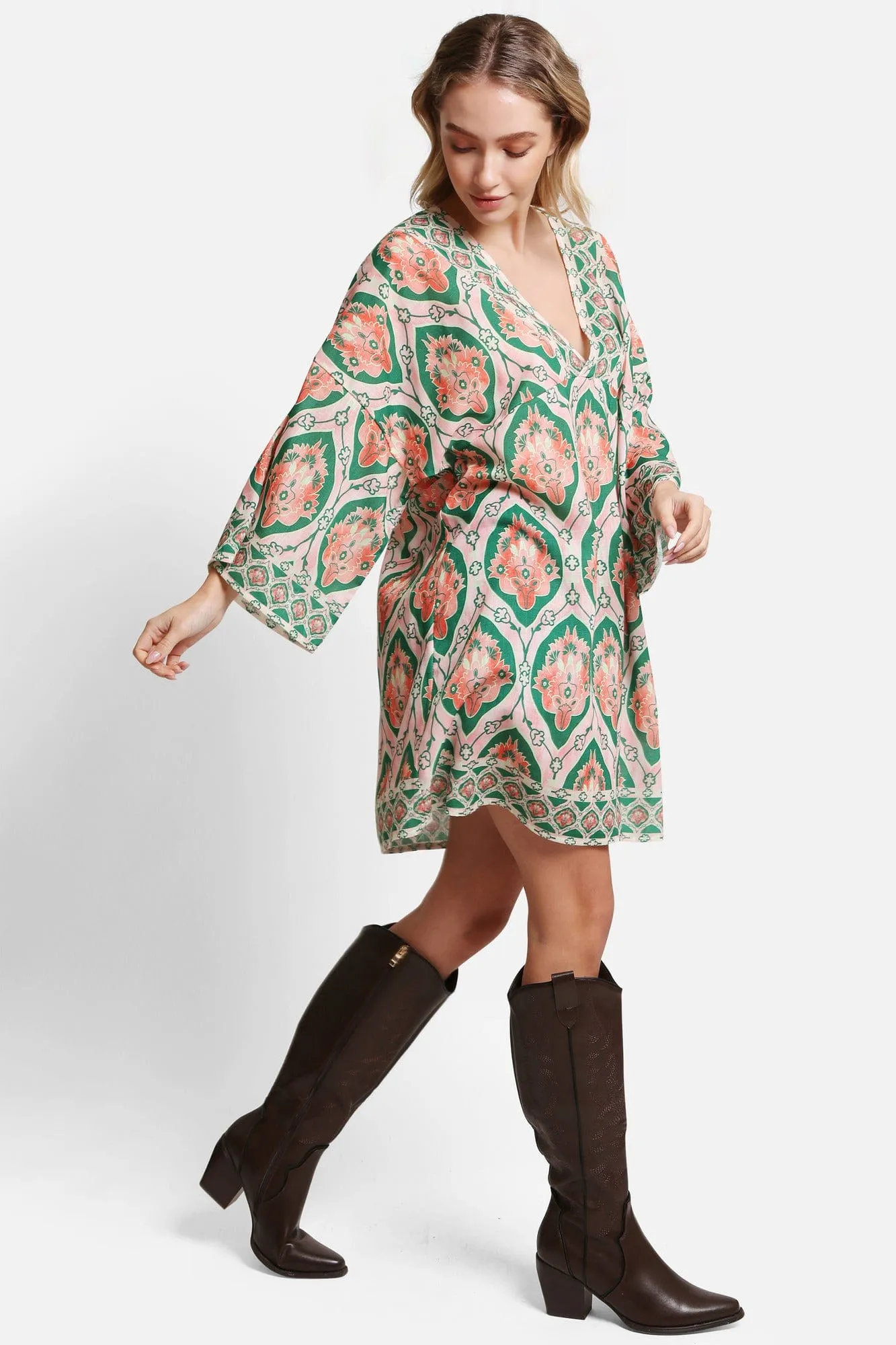 JP5107 Genesis Abstract Cover Up Dress