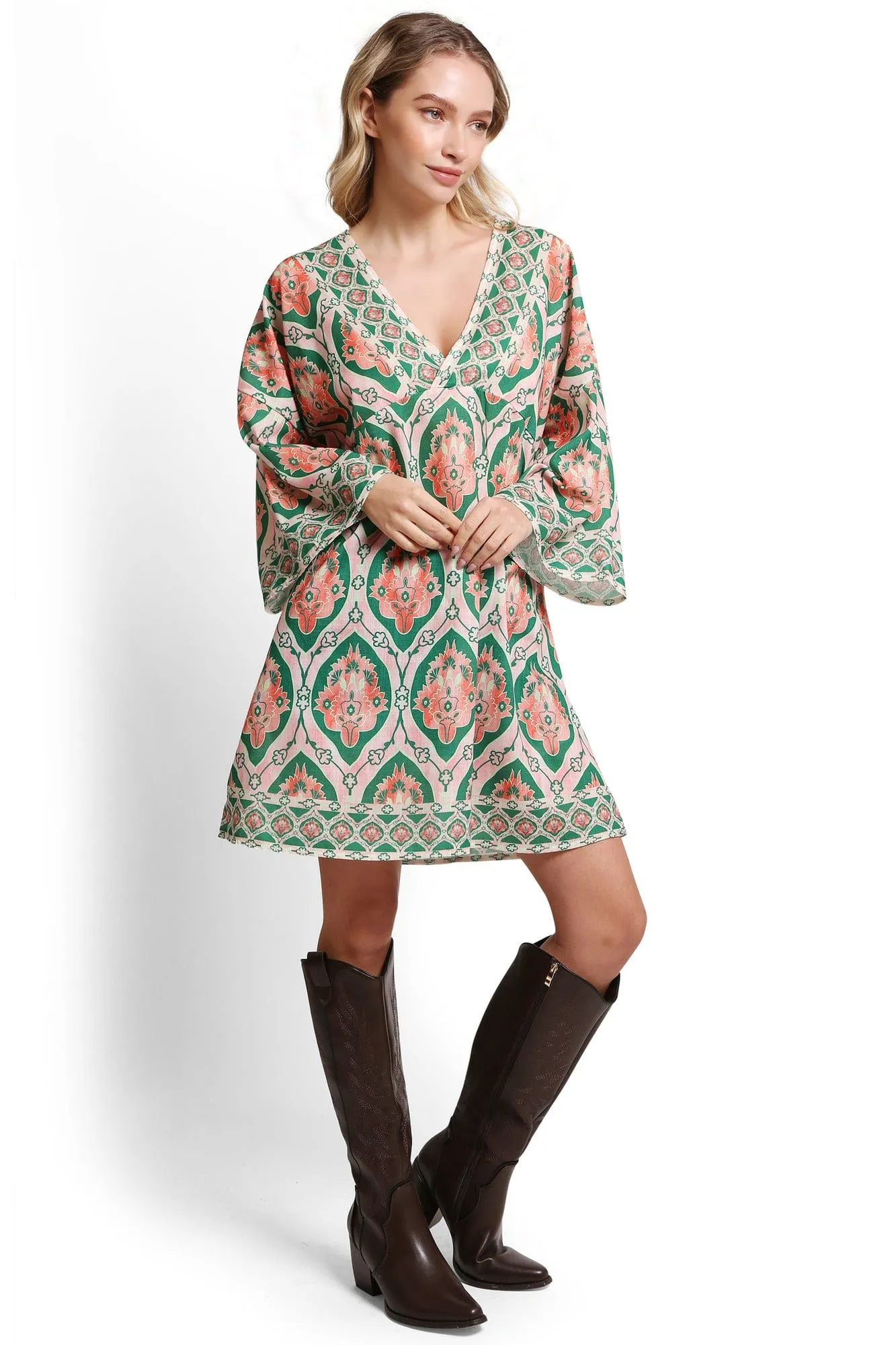 JP5107 Genesis Abstract Cover Up Dress
