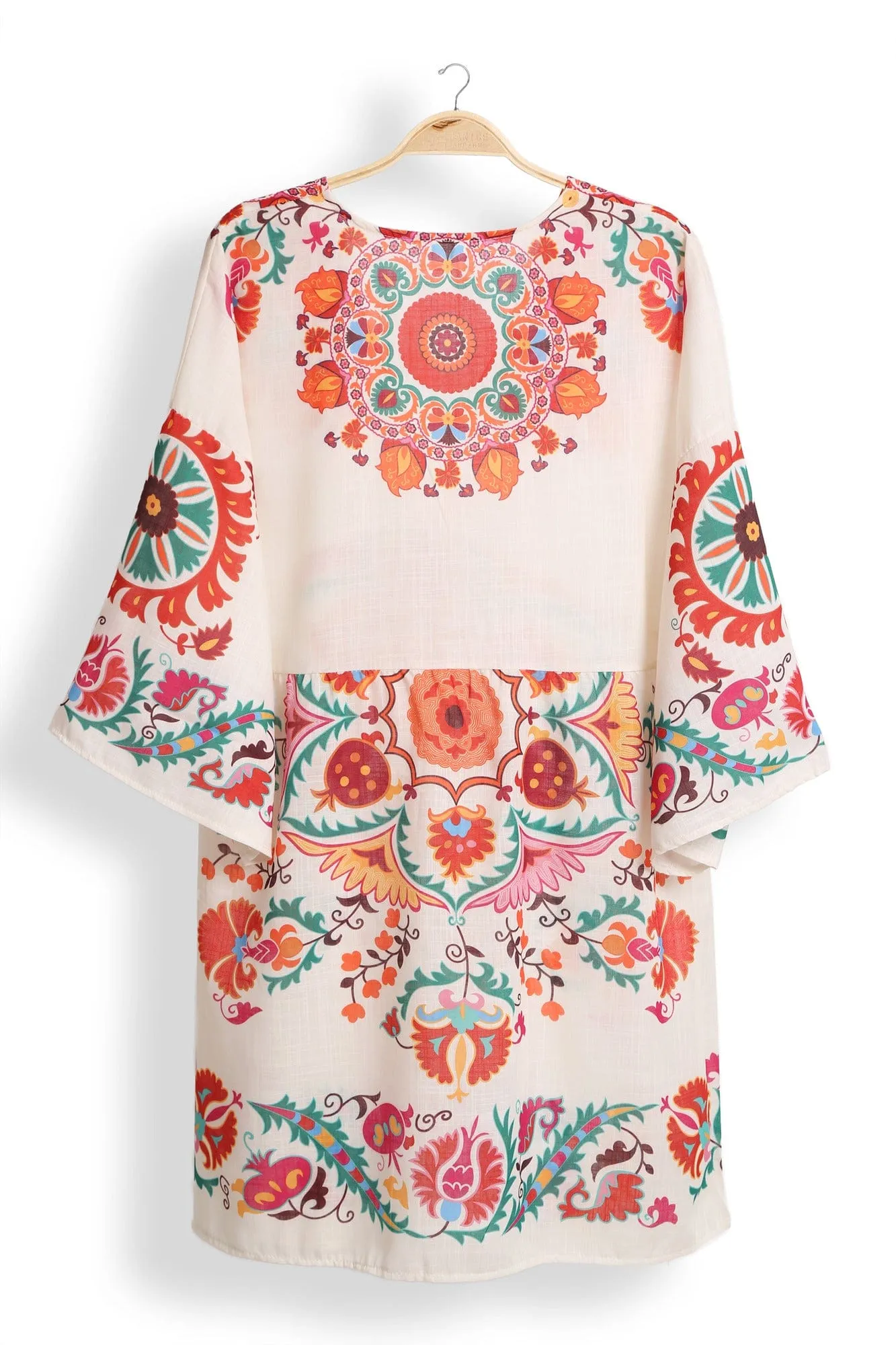 JP5112 Audrey Abstract Cover Up Dress