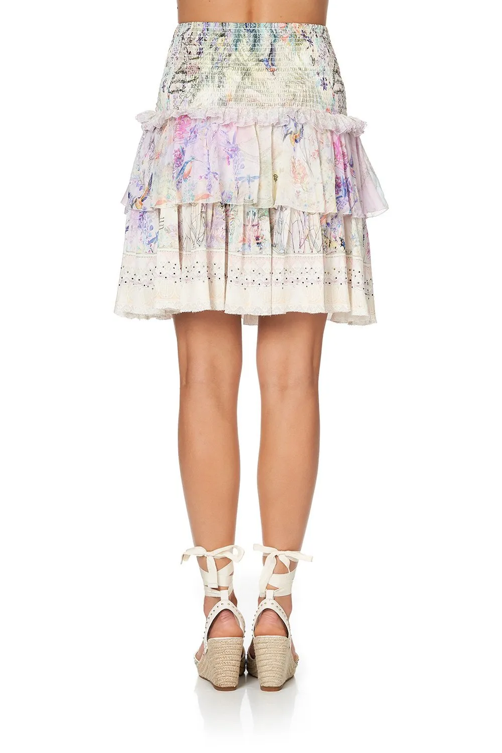 LAYERED FRILL SKIRT MERMAID MILLA