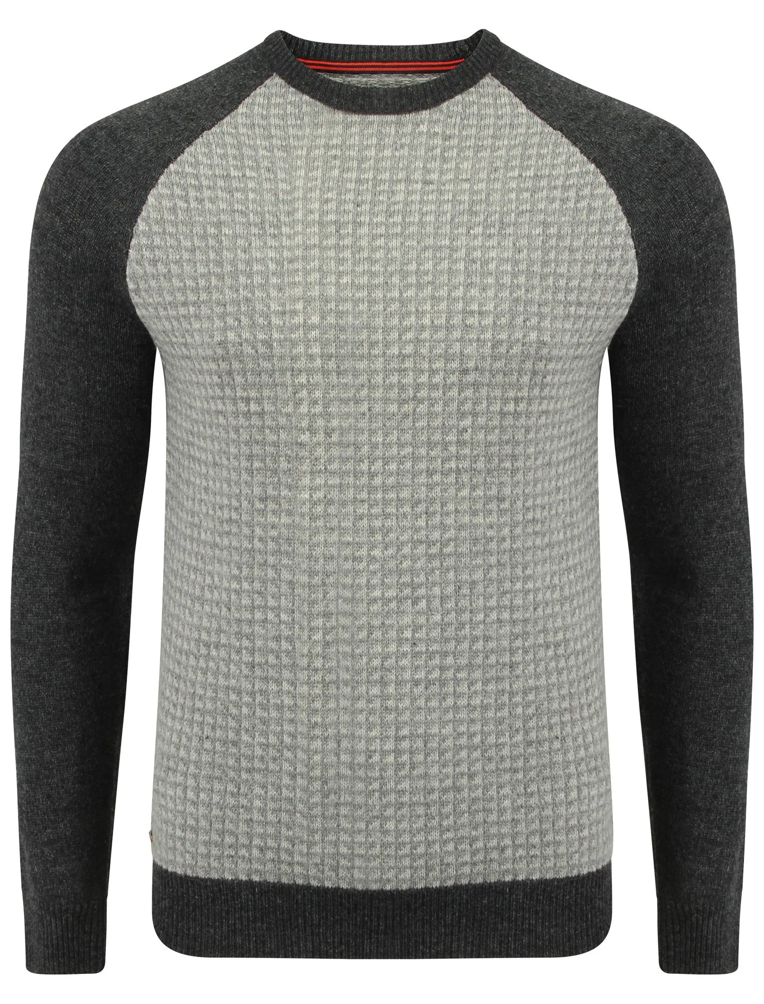 Le Shark Jepson charcoal lambswool jumper