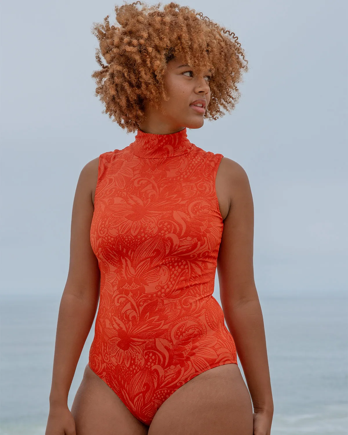 Leana One Piece - Mandarina