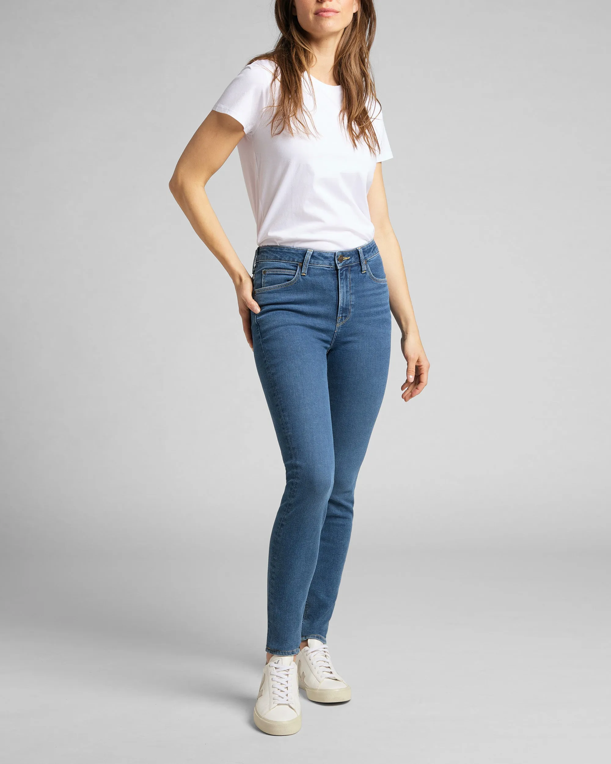 Lee Scarlett High Skinny Womens Jeans - Mid Madison