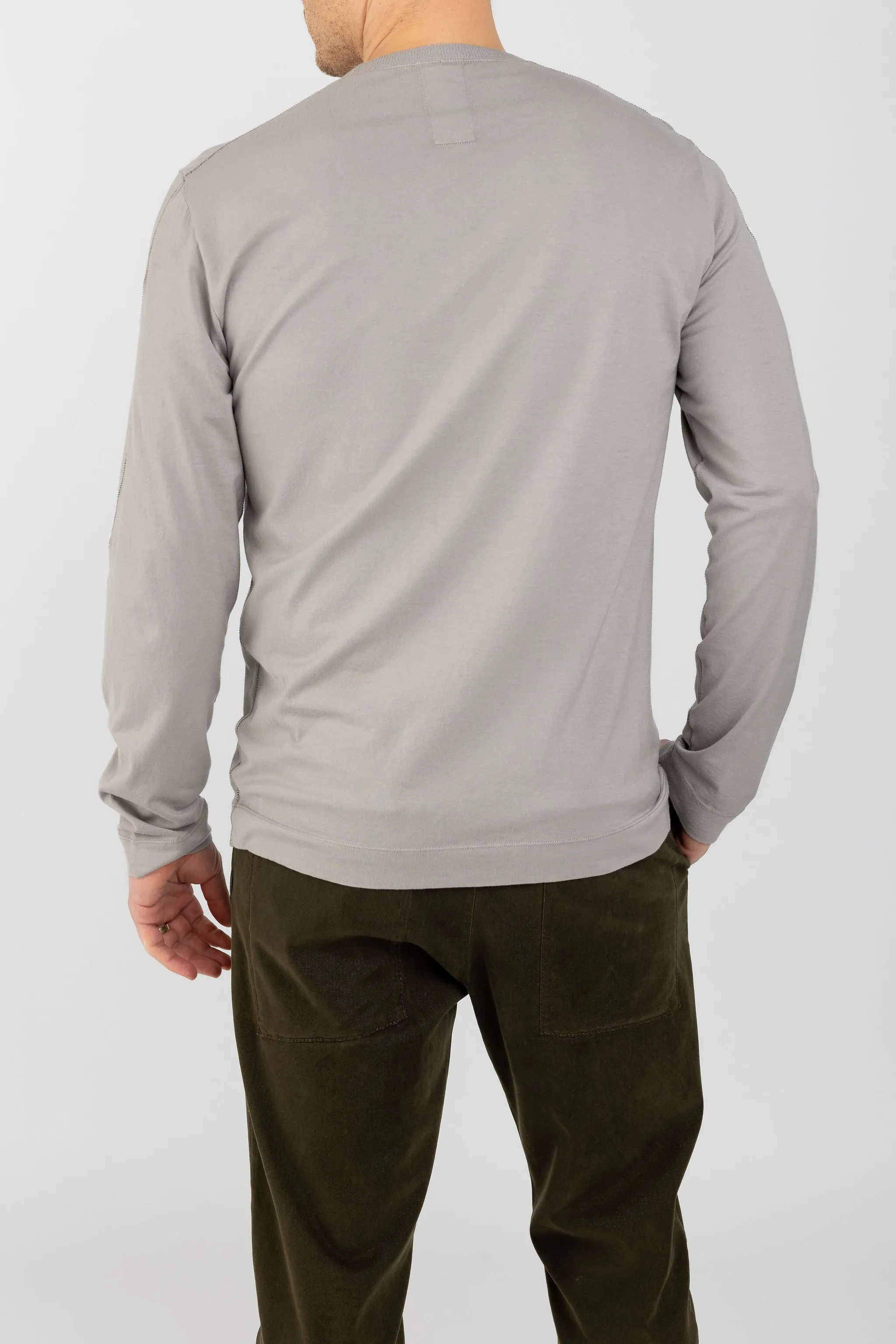 Long Sleeve T-Shirt in Stone