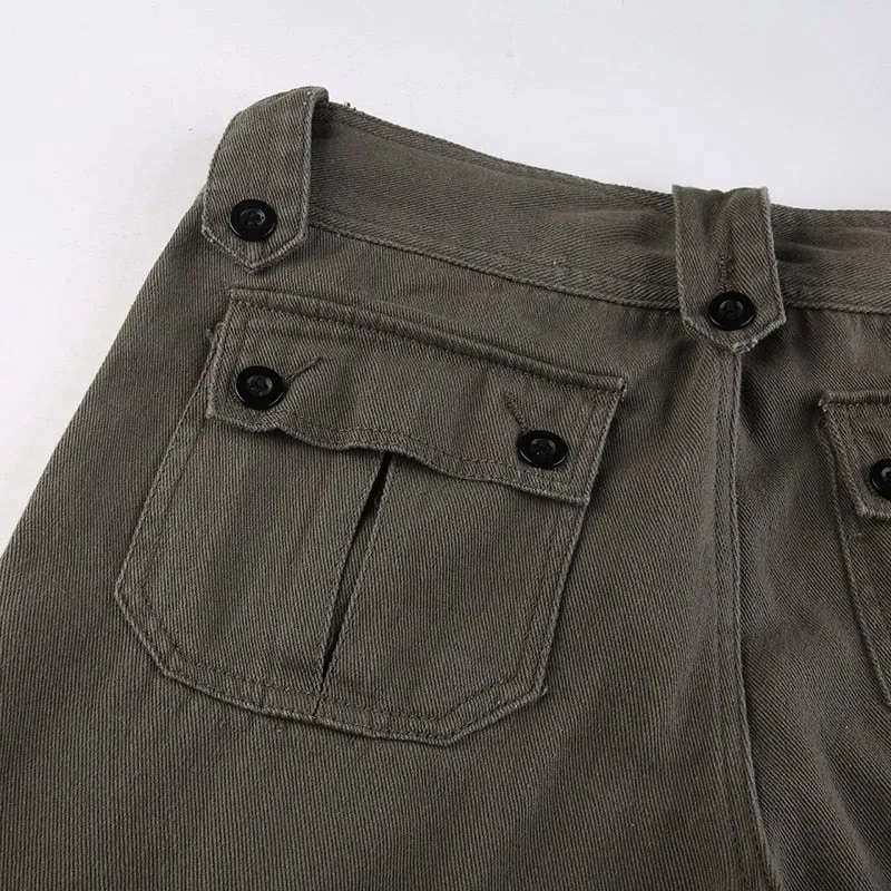 Low Waist Women's Denim Pants