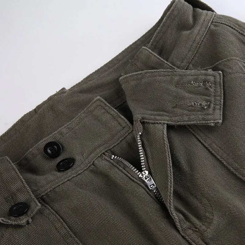 Low Waist Women's Denim Pants