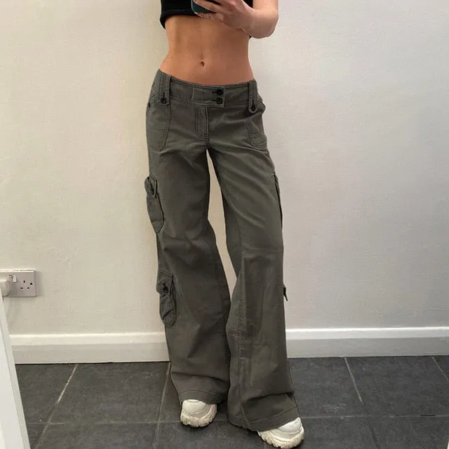 Low Waist Women's Denim Pants