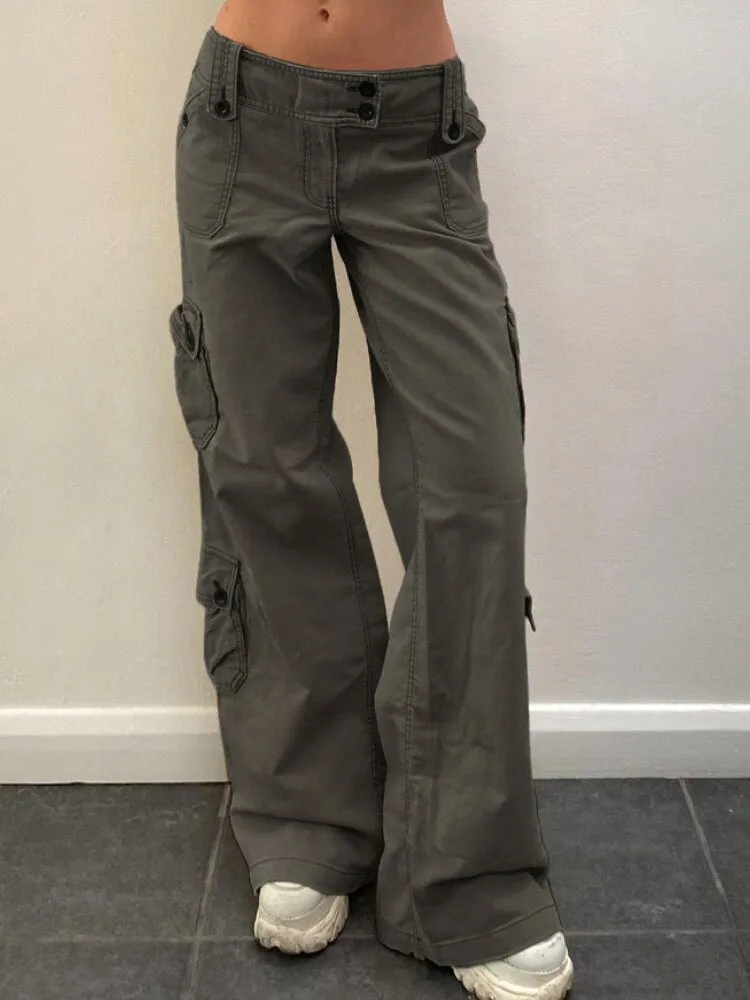 Low Waist Women's Denim Pants