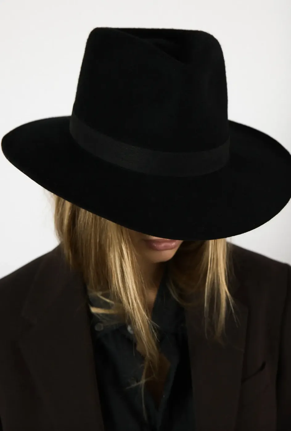 Luca Packable Wool Hat | Black
