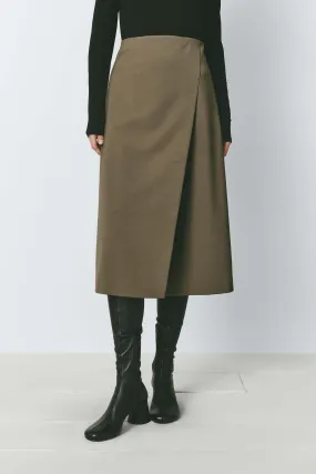 Lucille A-Line Midi Skirt