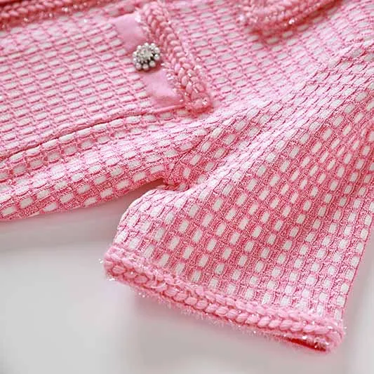 Lurex Knitted Mini Dress Short Sleeve Shirt Dress for Women