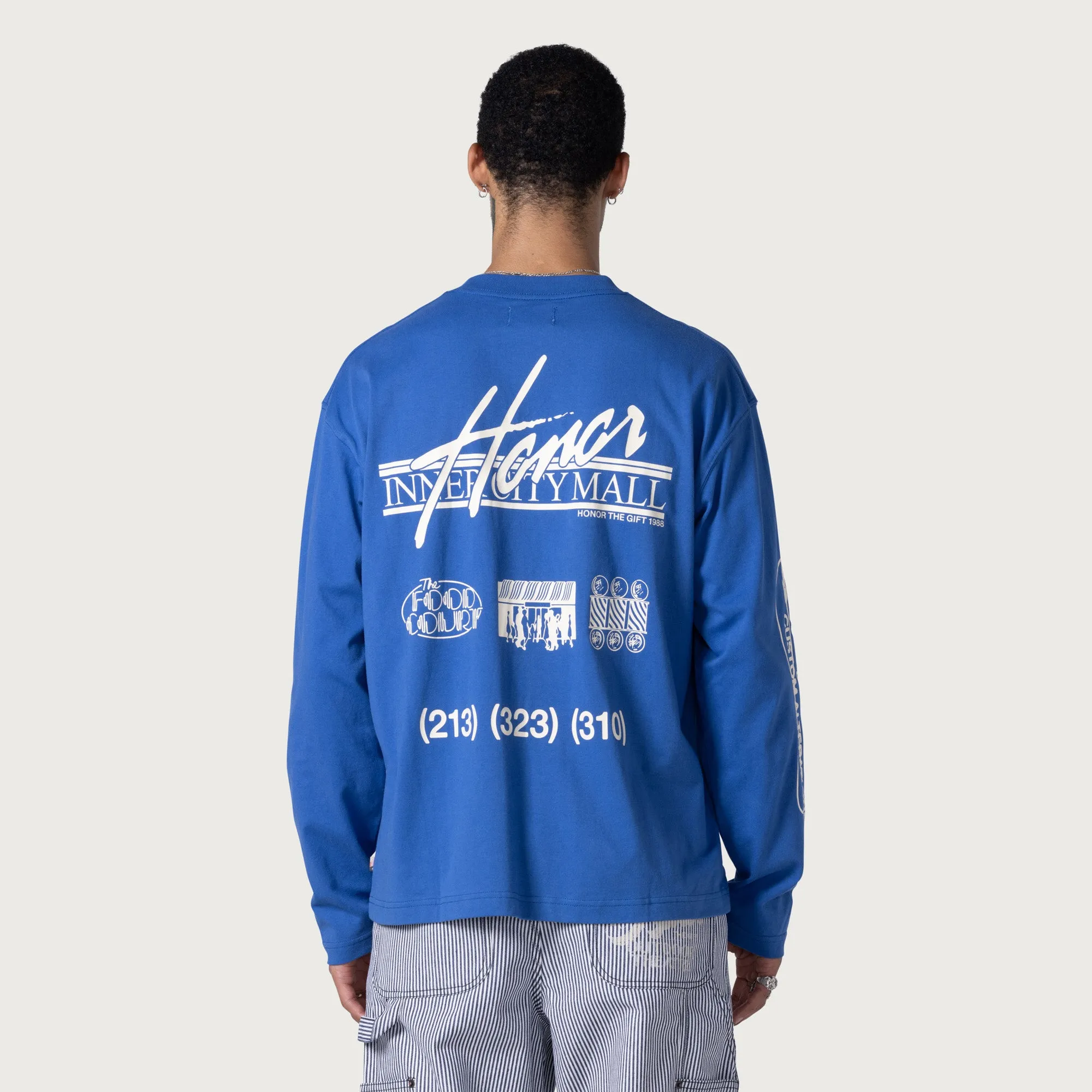 Mall Ls T-Shirt - Blue