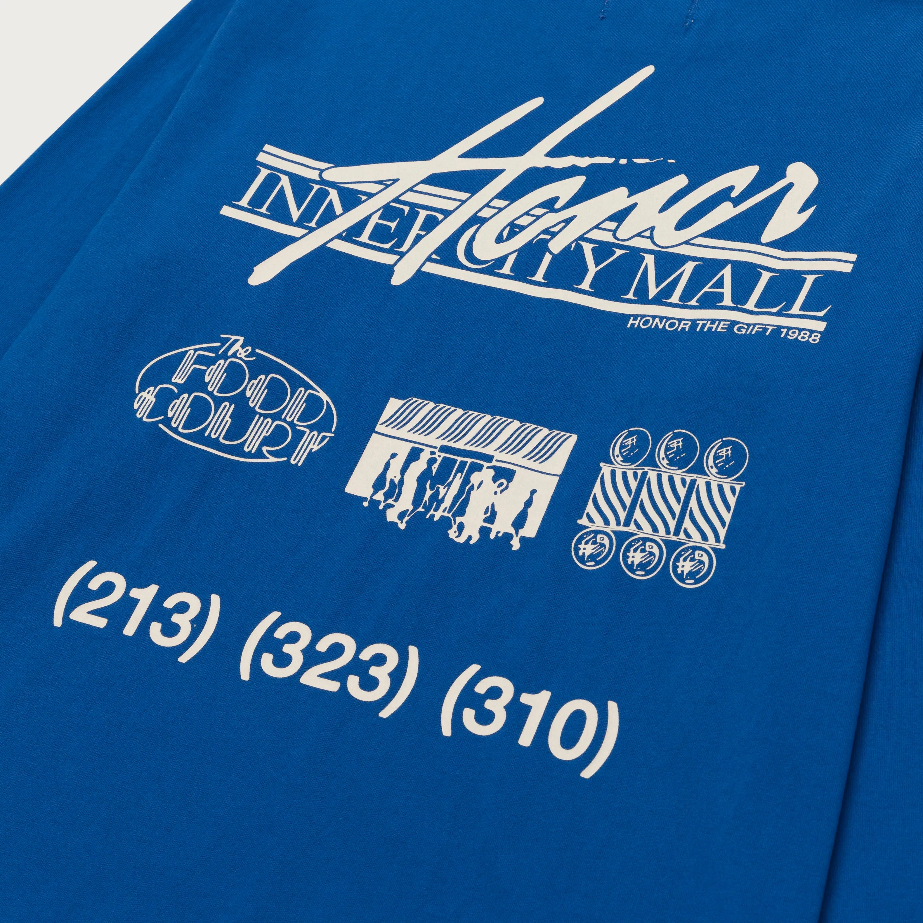 Mall Ls T-Shirt - Blue