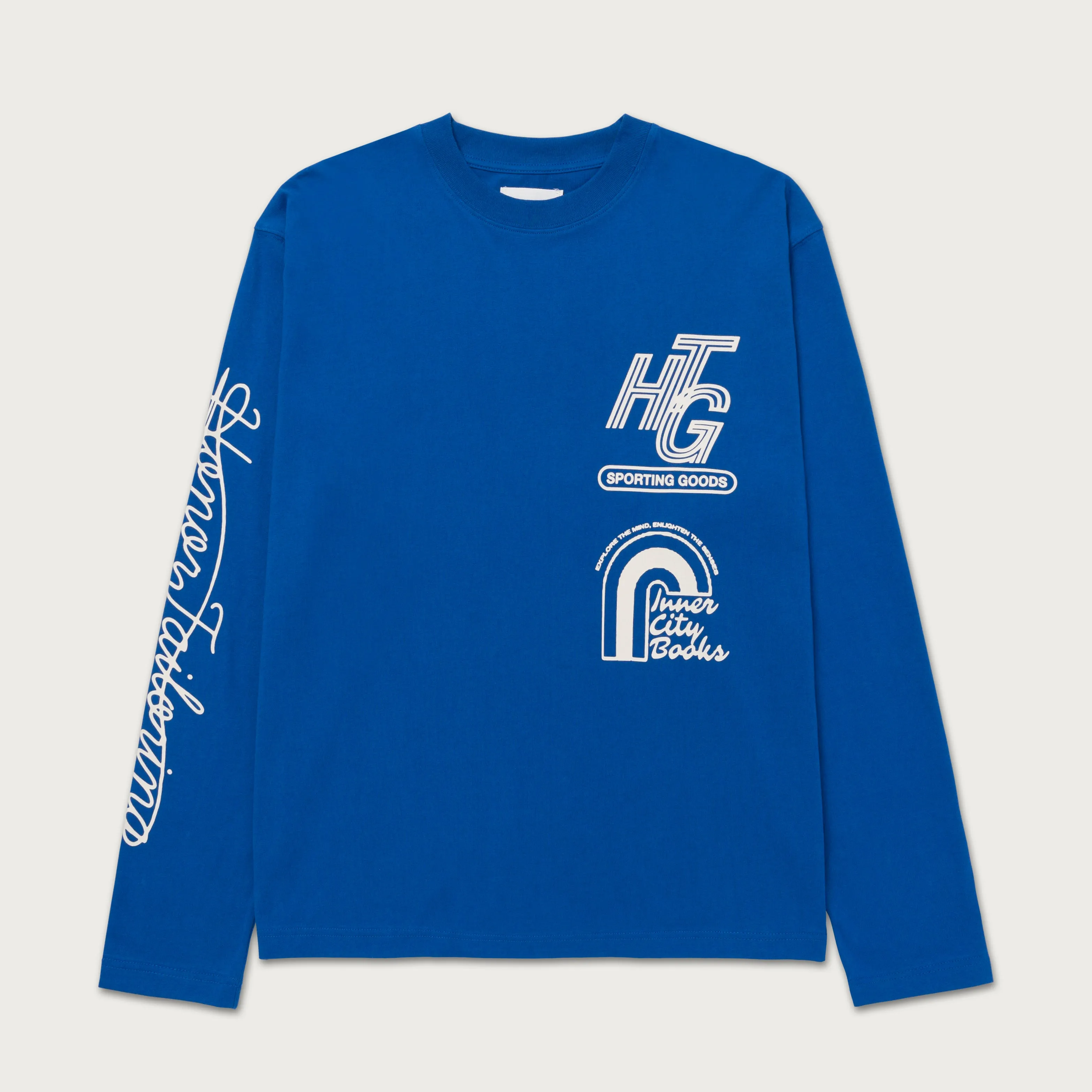 Mall Ls T-Shirt - Blue