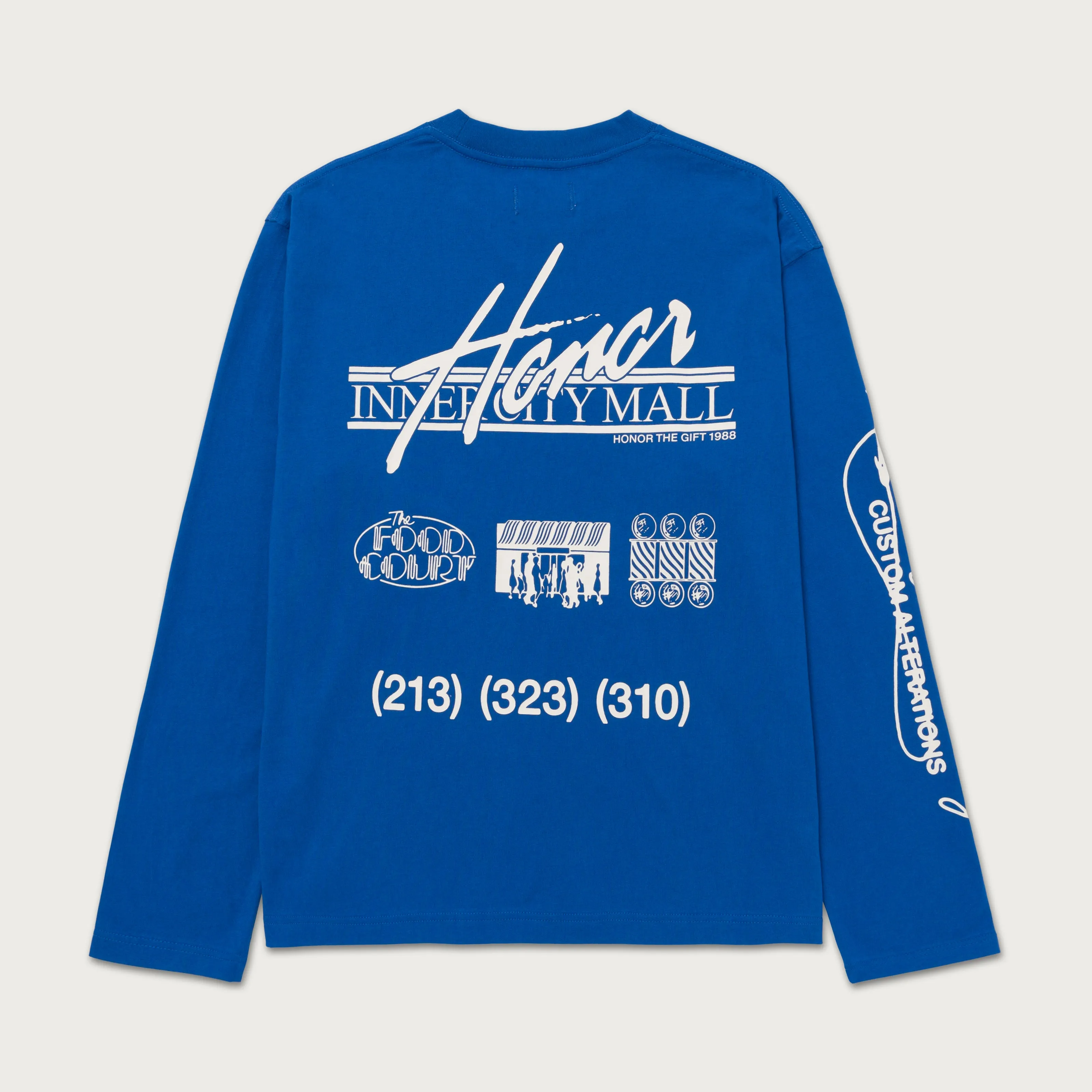 Mall Ls T-Shirt - Blue