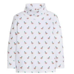 Mallard Printed Turtleneck
