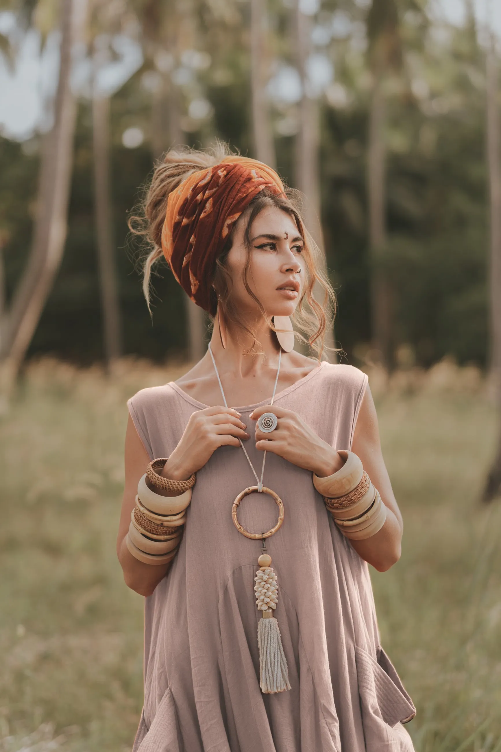 Maxi Dress Wayan Desert Rose
