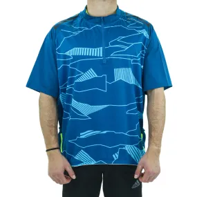 Men's Graphic Printed Sport Top,Navy