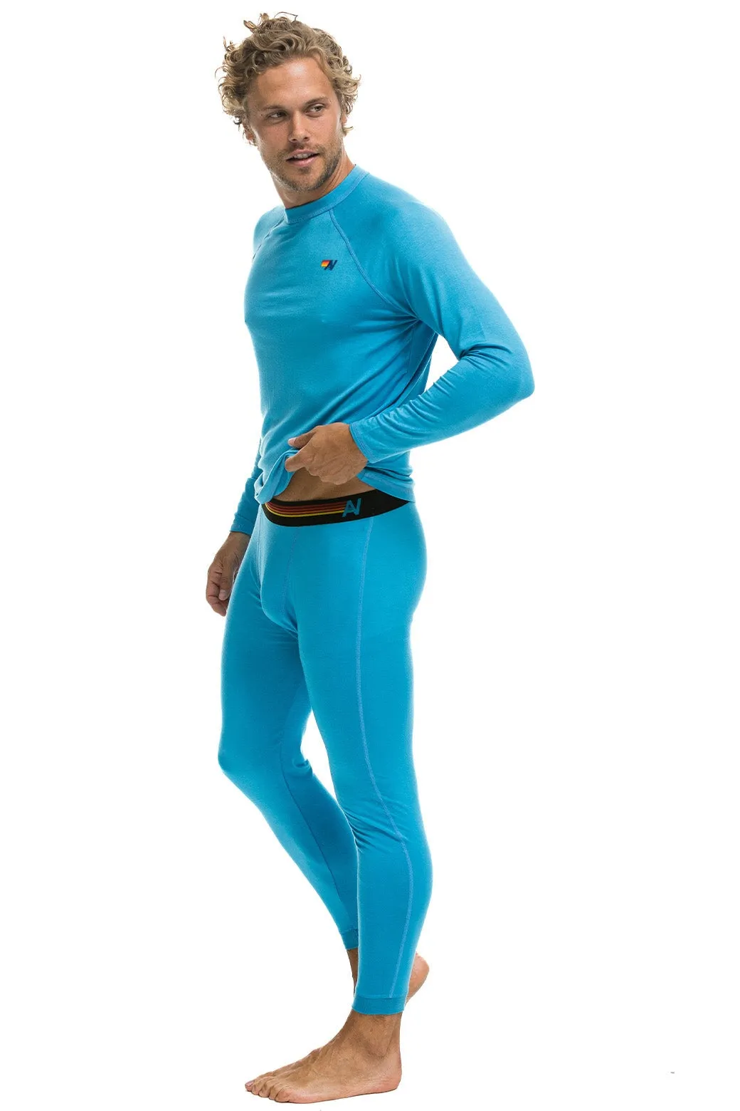 MEN'S MICRO MODAL BASE LAYER SET - OCEAN