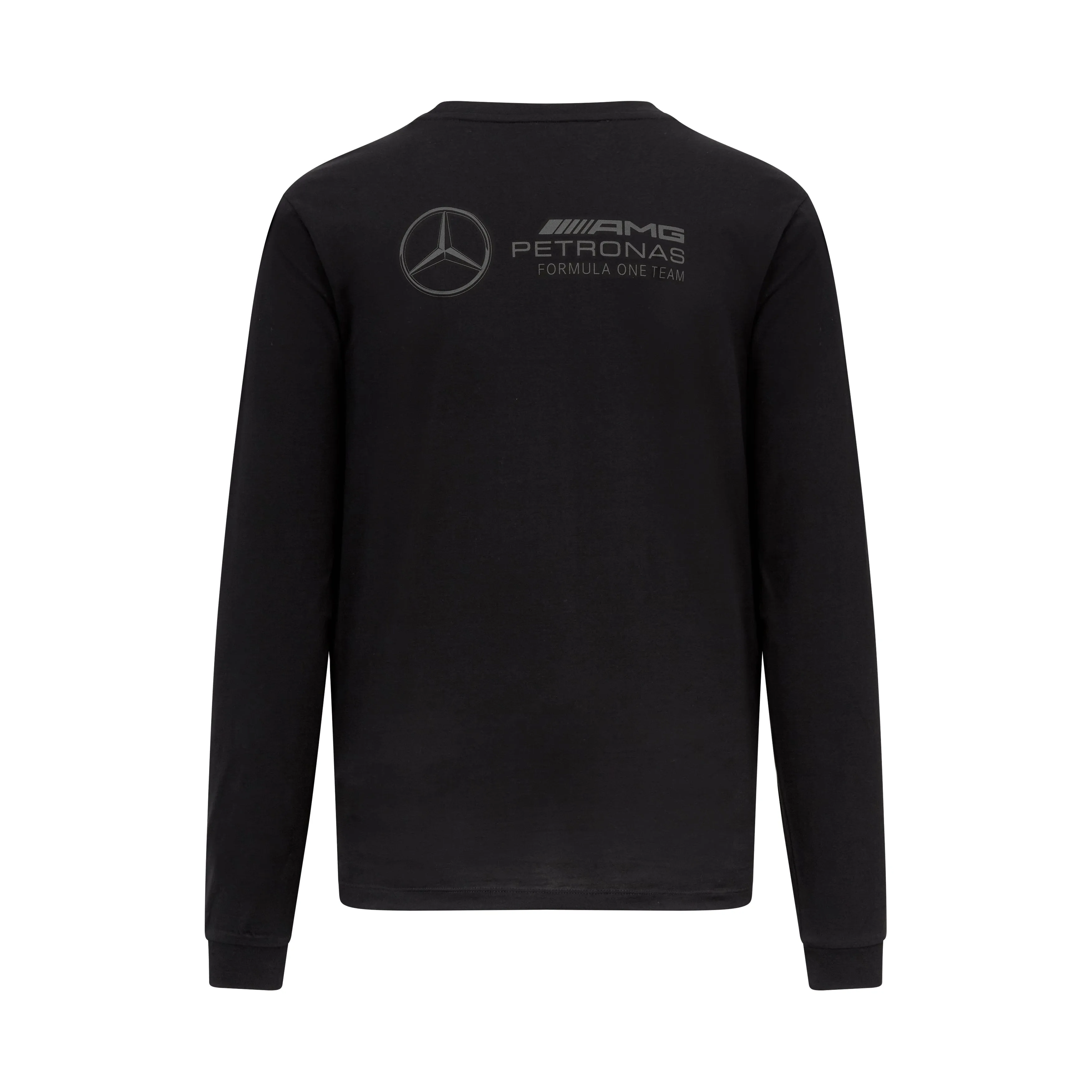 Mercedes AMG Petronas F1 Men's Long Sleeve T-Shirt - Black/White