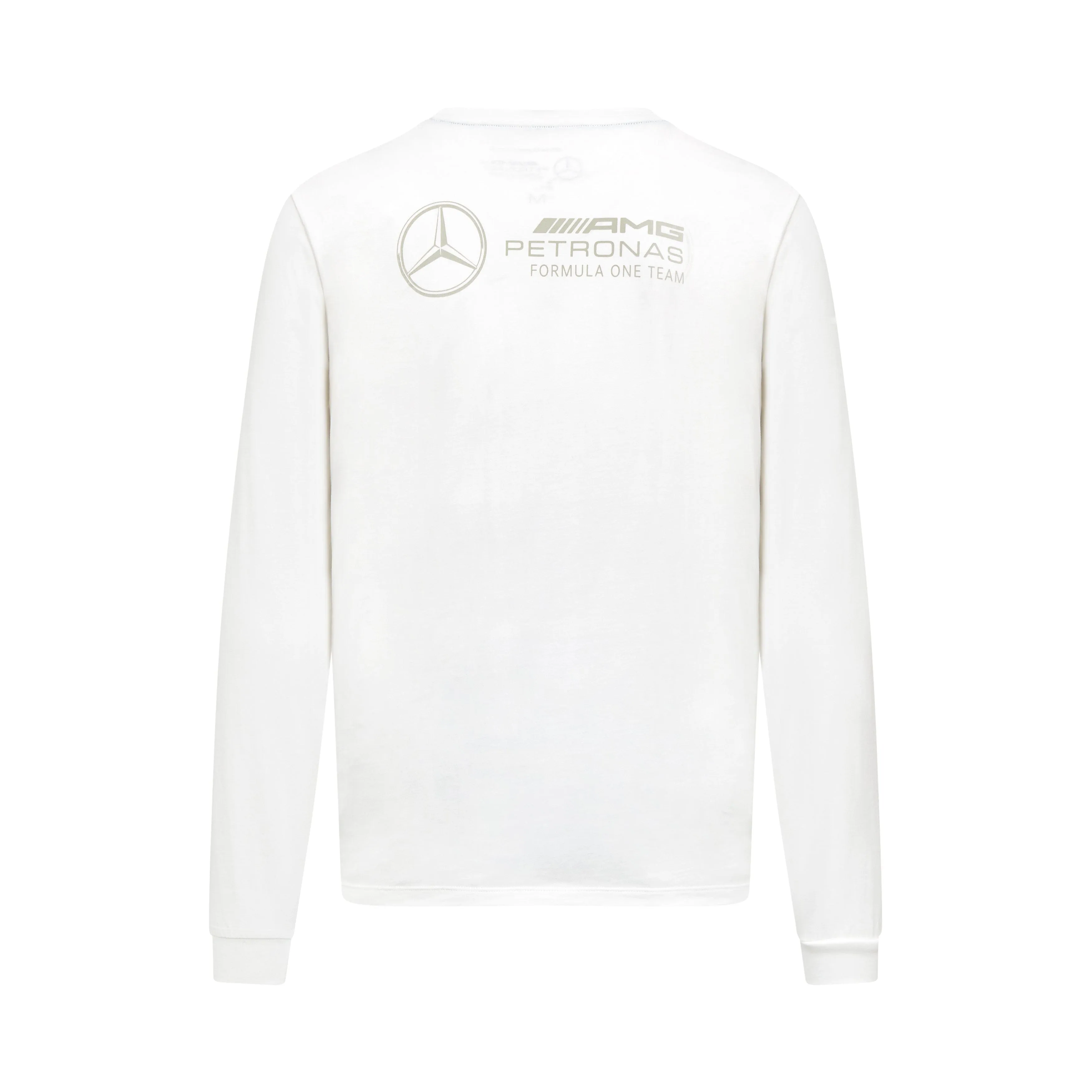 Mercedes AMG Petronas F1 Men's Long Sleeve T-Shirt - Black/White