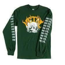 METAL Mushroom Glow L/S Shirt Forest