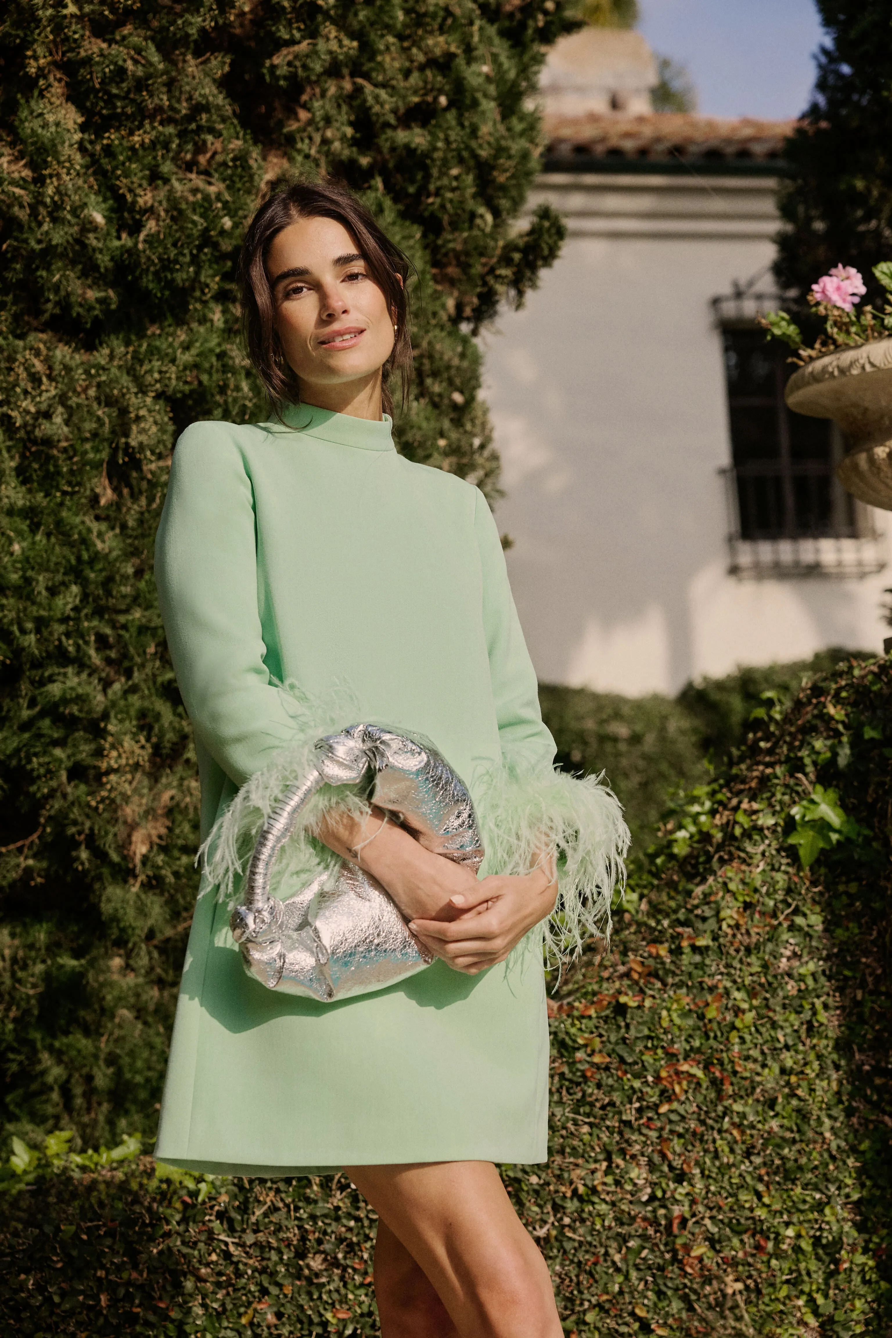 Mint Feather Mod Ellie Dress