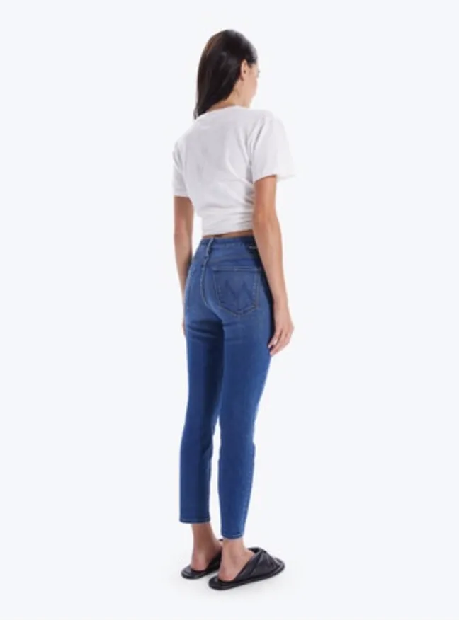 Mother Denim Looker Crop Let's Just Be Friends