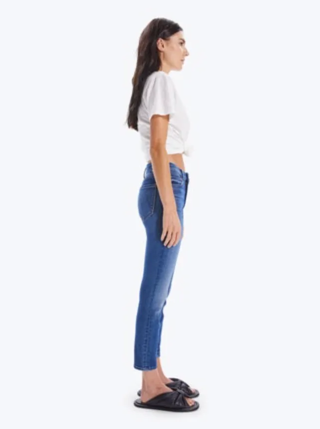 Mother Denim Looker Crop Let's Just Be Friends