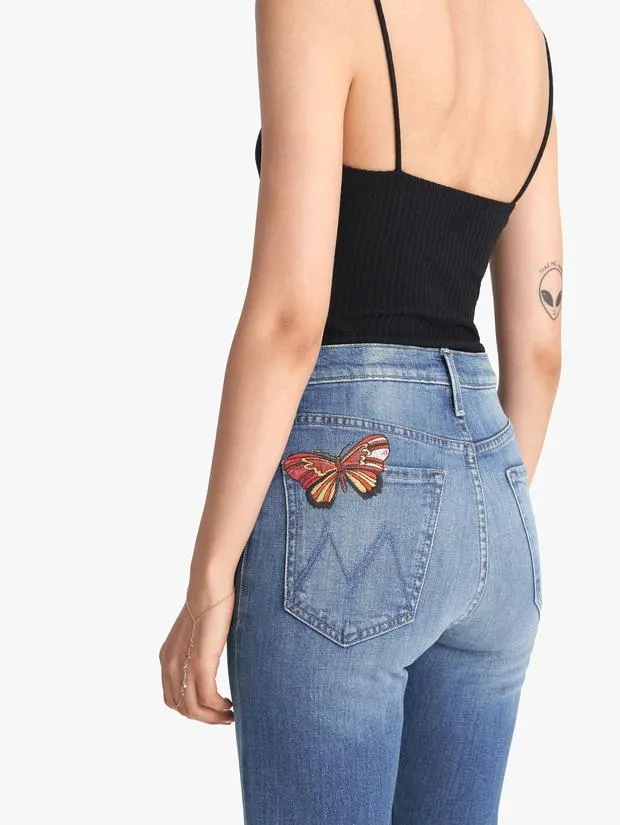 Mother Denim - The Tripper Flare Jeans in Wander Dust