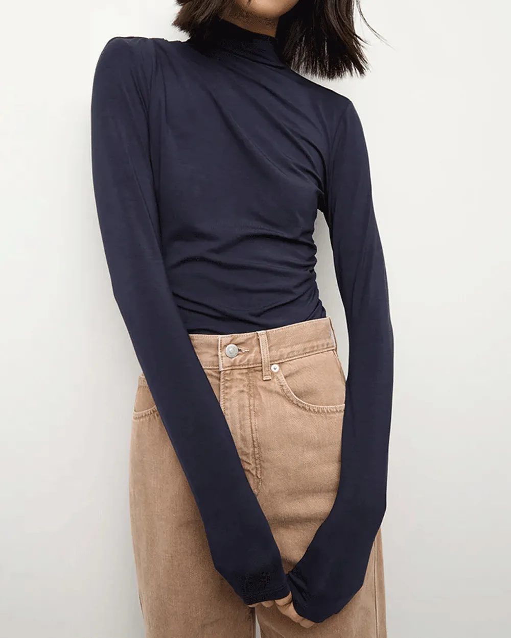 Navy Mylie Top